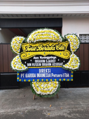 Papan Bunga Duka di Siritaun Wida Timur