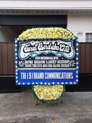 Papan Bunga Duka di Siritaun Wida Timur